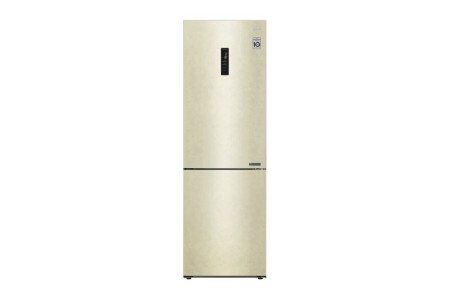 холодильник lg ga-b459 cesl бежевый, дисплей (186,0)