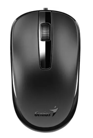 мышь проводная genius dx-120 usb black