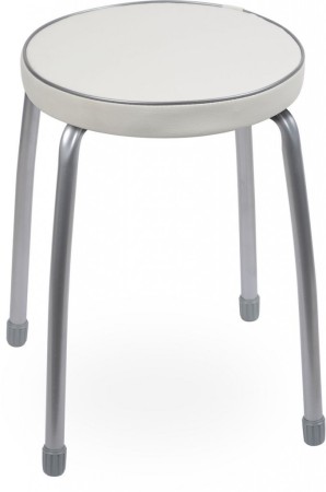 табурет ника тф02 фабрик (светло-серый)
