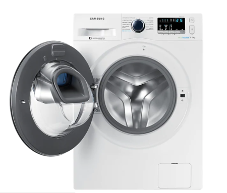 стиральная машина samsung ww65k42e09w addwash с eco bubble