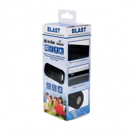 портативная акустика blast bas-461 черный
