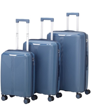 чемодан "ruida", rd-00801pp-05, 61л (m) темно-синий