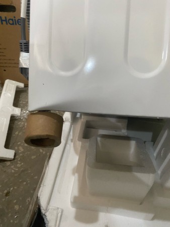 стиральная машина lg f2j3ns0w steam-, погнута ножка