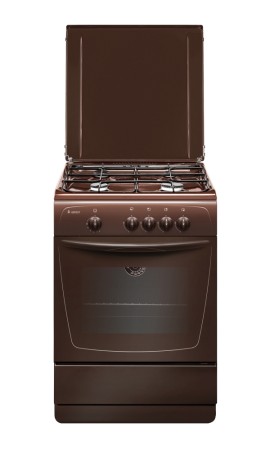 газовая плита gefest 1200 с7 к89 коричневый, поврежден угол