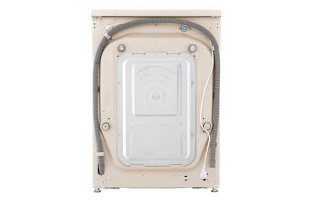 стиральная машина lg f2v5hs9b ai dd, steam, бежевый