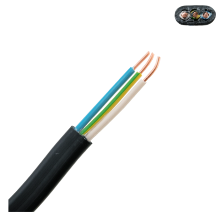 провод ввг-пнг(а) ls 3*1,5, 50 м, гост