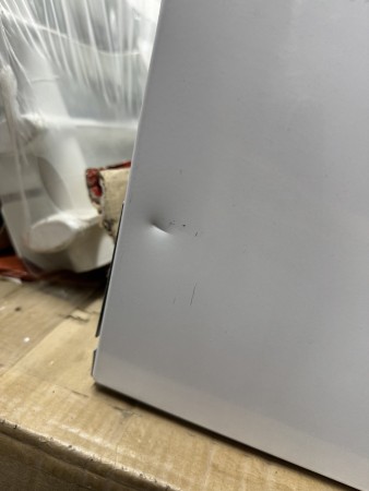 газовая плита hansa fcgw 61000 integra, без упаковки, нет 3-х конфорок, царапины на корпусе