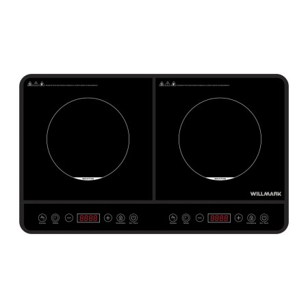 настольная электро плита willmark wip-2110bt черный