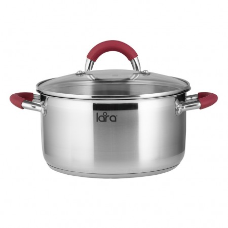 кастрюля lara lr02-321 2,4л