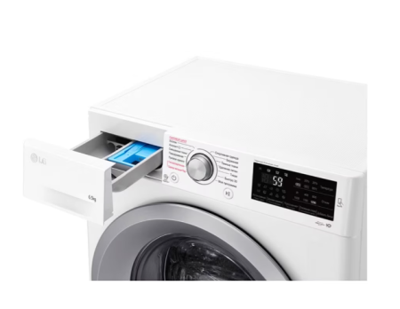 стиральная машина lg f2m5ws4w steam, люк серебро