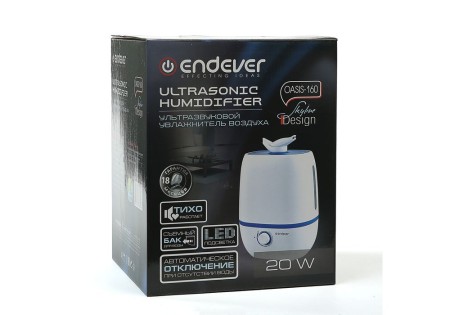 увлажнитель воздуха endever oasis 160