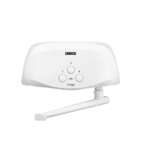 водонагреватель проточный zanussi 3-logic 5.5 t (кран)