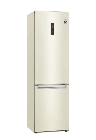 холодильник lg gc-b509 seum бежевый, дисплей (203,0)