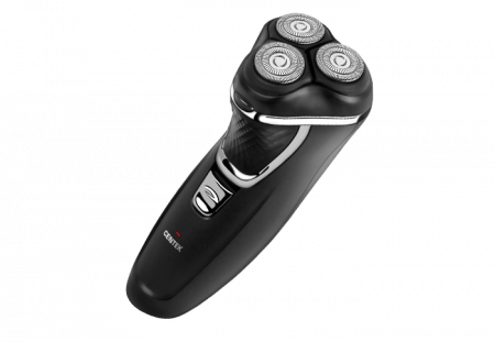 электробритва centek ct-2176 черный/хром
