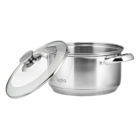 кастрюля lara lr02-773 3,4л