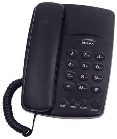 телефон supra stl-310 black