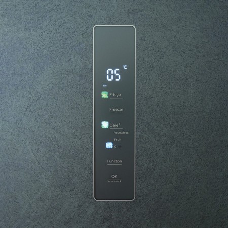 холодильник centek ct-1743 gray stone inverter