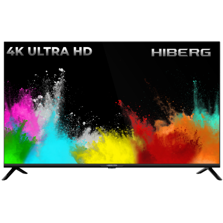телевизор led hiberg 43y uhd-r smart tv 4k