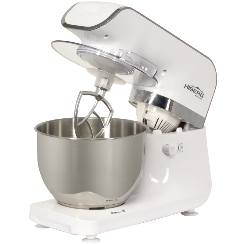 Миксер планетарный Hiberg MP 1040 DW белый