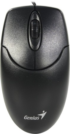 мышь проводная genius netscroll 120 v2 (usb) черный