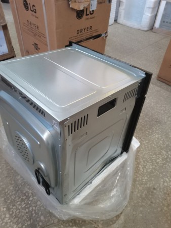 духовой шкаф oasis d-msb, замятия по корпусу, нет упаковки