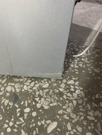 холодильник don r-296 mi металлик искристый, потертости