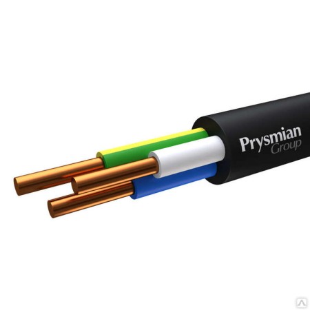 провод рэк-prysmian ввгпнг(а) ls 3*1.5, 100 м
