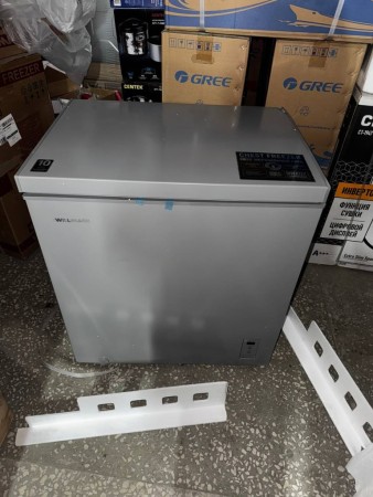 морозильник willmark cf-270idg серый inverter (до -15 с)- №1 сломан крепеж, вмятины по корпусу