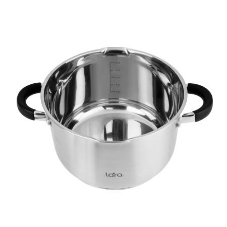 кастрюля lara lr02-905 2,1л ника