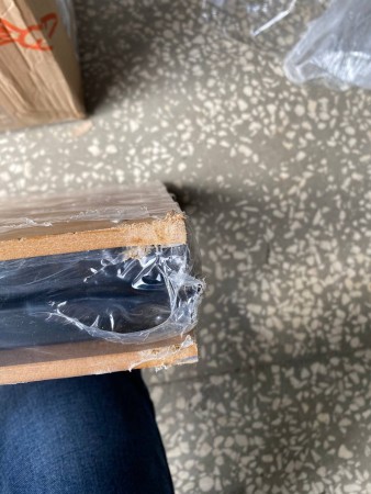 стол ника пст (мдф),углы с дефектом