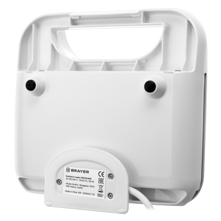 вафельница brayer 2203br-wh