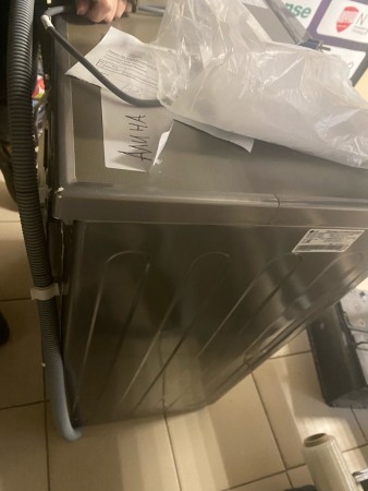 стиральная машина lg f2j6hsds steam-,вмятина, без упаковки, потертости