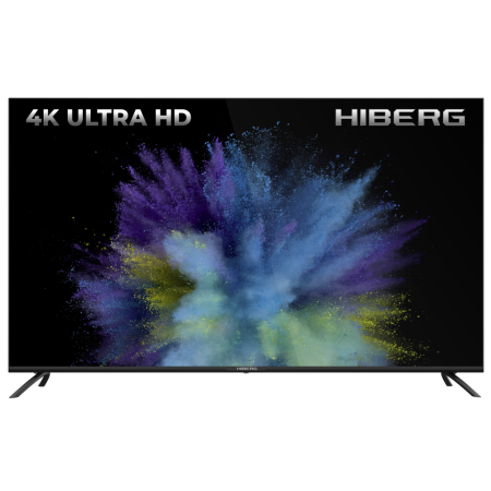 телевизор led hiberg 55y uhd-r smart tv 4k