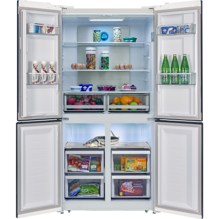 холодильник hiberg rfq-500dx nfgw inverter белый