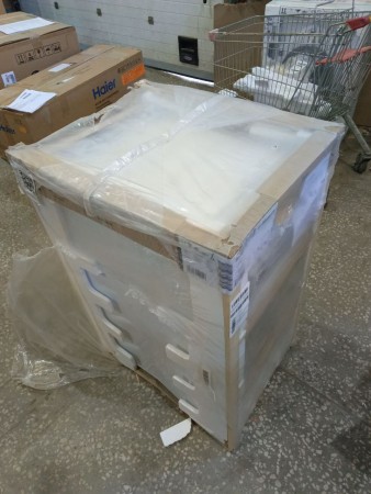 электро плита hansa fccw 58212 integra, вмятина в боковой части корпуса