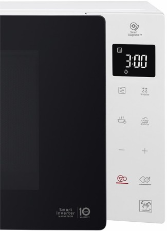 микроволновая печь lg mw-25r35 gisw smart inverter
