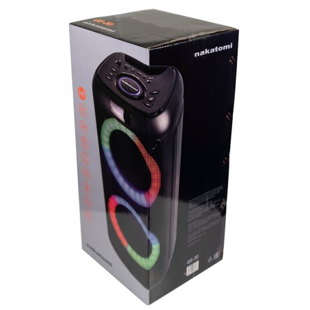 портативная акустическая система nakatomi gs-30 черный