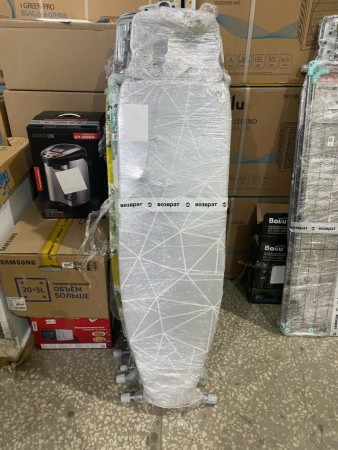 гладильная доска ника ника 9 тефлон (с линиями на сером), небольшие потертости, нет упаковки