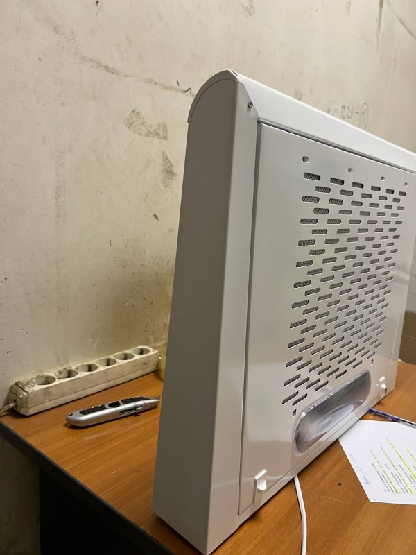 Вытяжка Hansa OSC 6111 WH, замятие корпуса