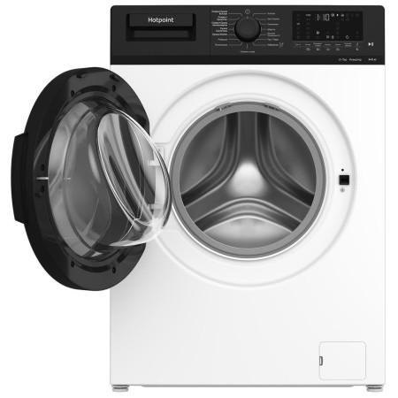 стиральная машина hotpoint-ariston wd 8548 c7s vbw inverter, steam, с сушкой