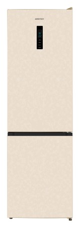 холодильник nordfrost rfc 390d nfym бежевый