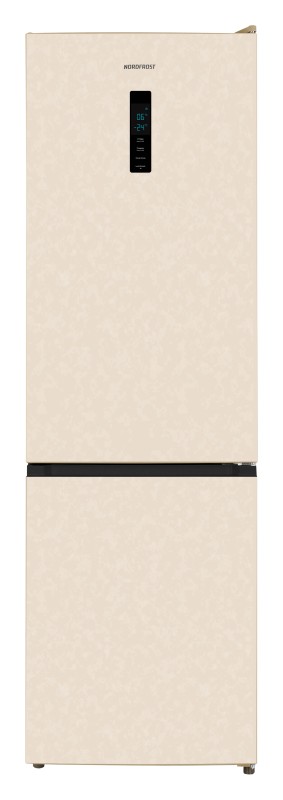 Холодильник Nordfrost RFC 390D NFYm бежевый