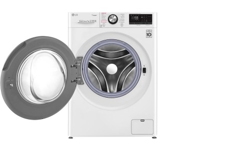 стиральная машина lg f2v9hs9w ai dd, steam, белый