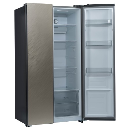 холодильник бирюса sbs 541 tgg inverter бежевый