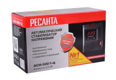 стабилизатор ресанта асн-500/1-ц