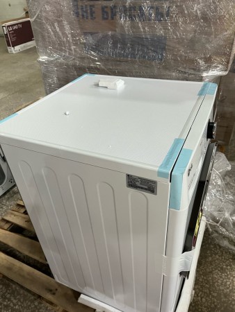 сушильная машина lg dc90v9v9w inverter, небольшое повреждение в верхней части
