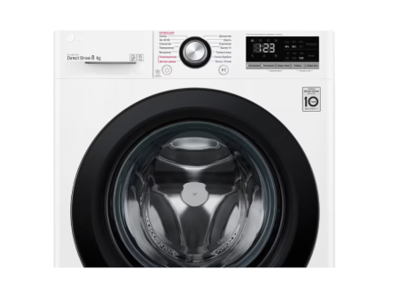 стиральная машина lg f2v3ps6w ai dd, steam, белый