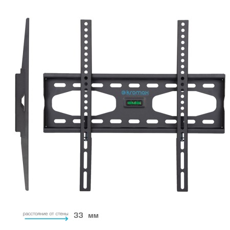 кронштейн kromax star-33 серый 22-65"