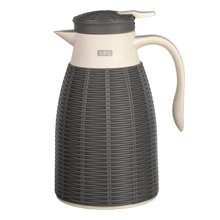 термос lara lr04-80 gray 1 л