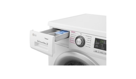 стиральная машина lg f12b8wds7 steam, белый